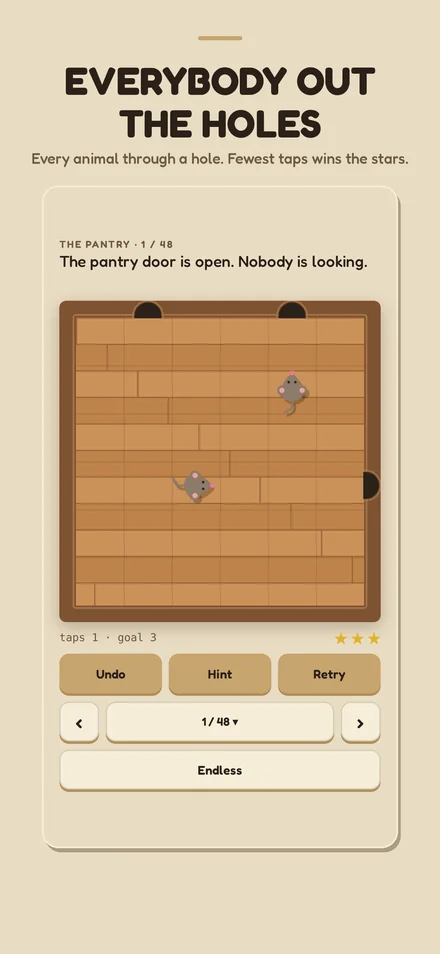 The pantry, the first room in Everybody Out
